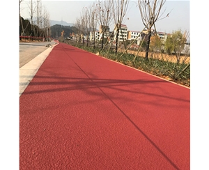 交地水性聚合物防滑路面 沥青改色 薄层彩色防滑路 可技术指导